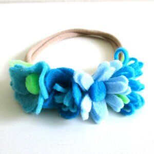 New Born Felt Flower Headband